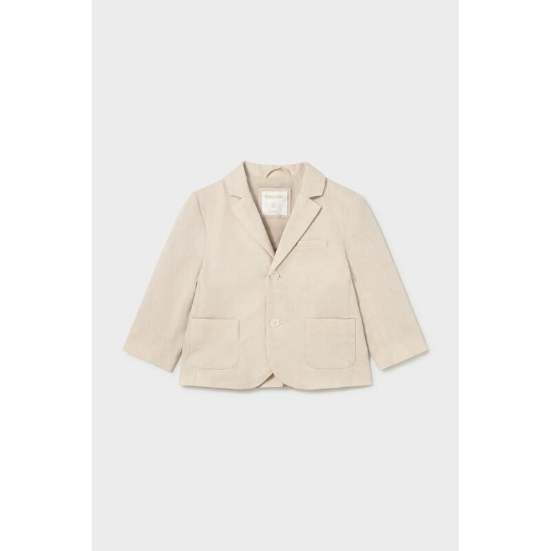 Detské sako s prímesou ľanu Mayoral 67379768