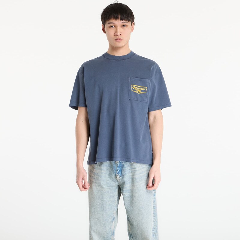 Tričko REPRESENT Nothing Faster T-Shirt UNISEX Indigo XXL 67409084