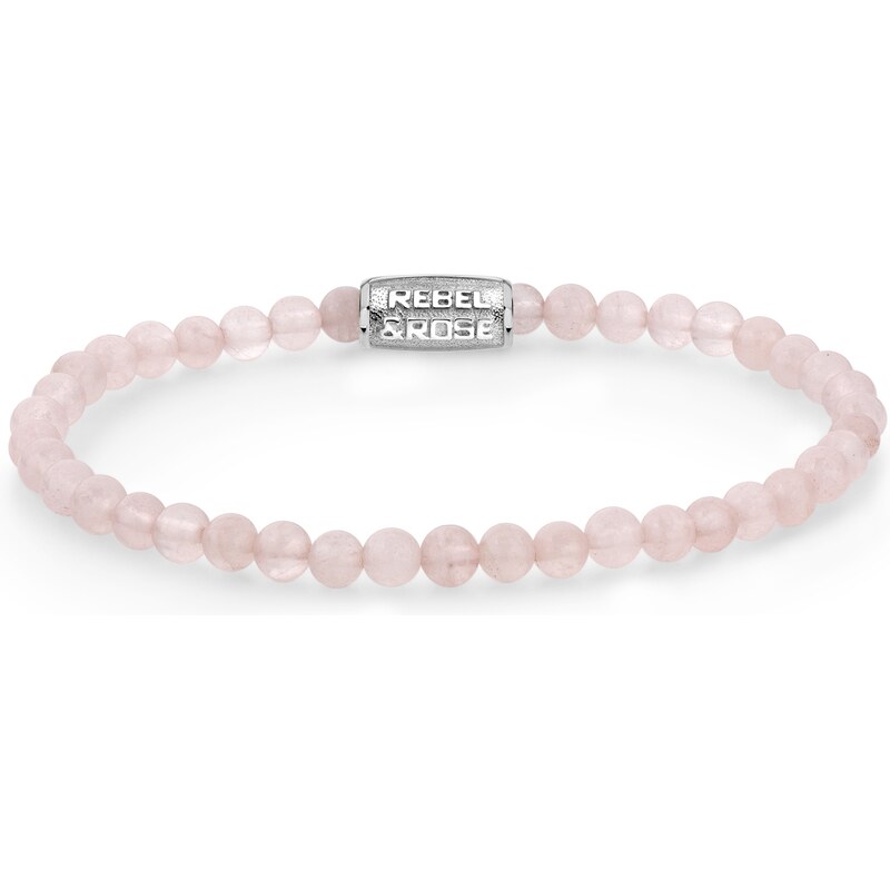 Dámsky náramok Rebel & Rose Pink Rose 4 mm RR-40017-S-XS 67440236
