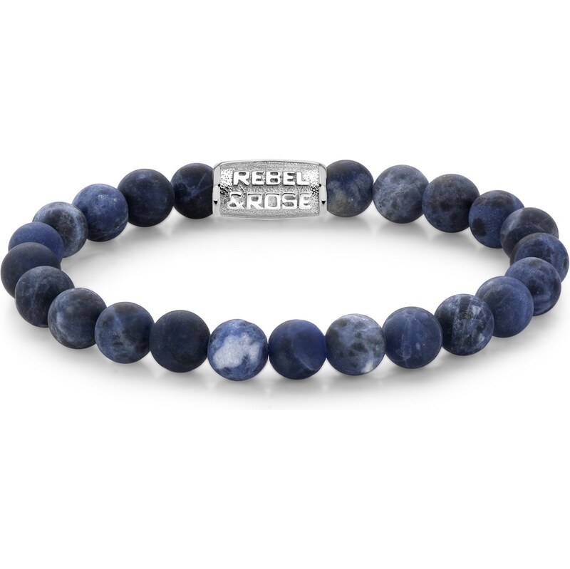 Unisex náramok Rebel & Rose Matt Midnight 8 mm RR-80022-S-M 67440276