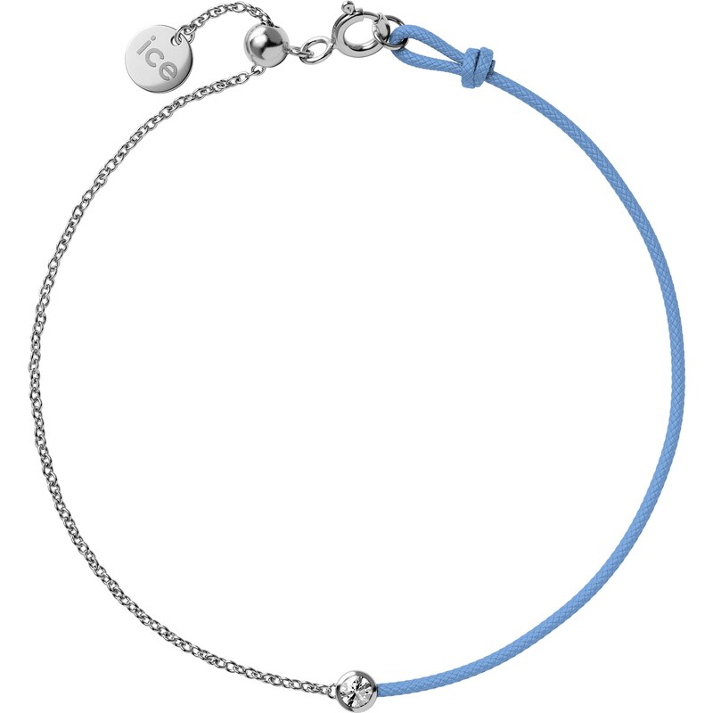 Ice Watch dámsky náramok strieborno-modrý s diamantom 021087 67440208