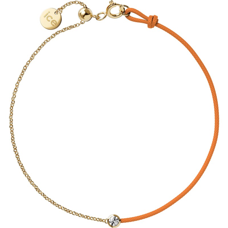 Ice Watch dámsky náramok zlato-oranžový s diamantom 021090 67440216