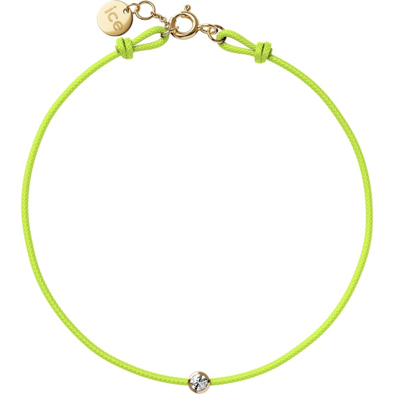 Ice Watch dámsky náramok neónovo zelený s diamantom 021097 67440205