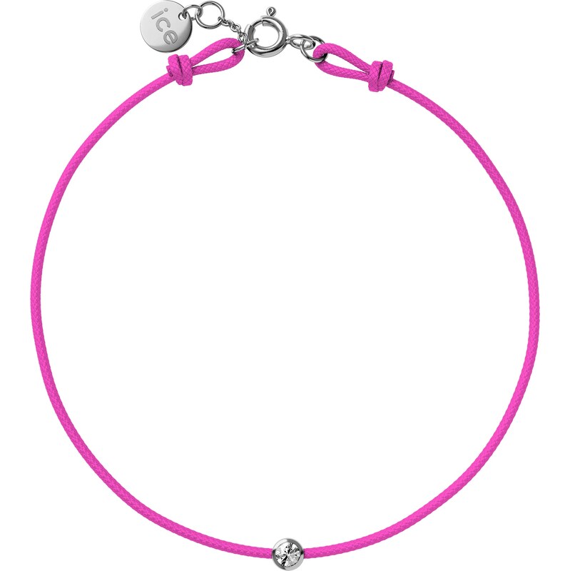 Ice Watch dámsky náramok neónovo ružový s diamantom 021100 67440204