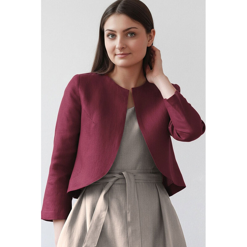 Lotika České autorské bolerko zo 100% lanu Premium quality 31810141