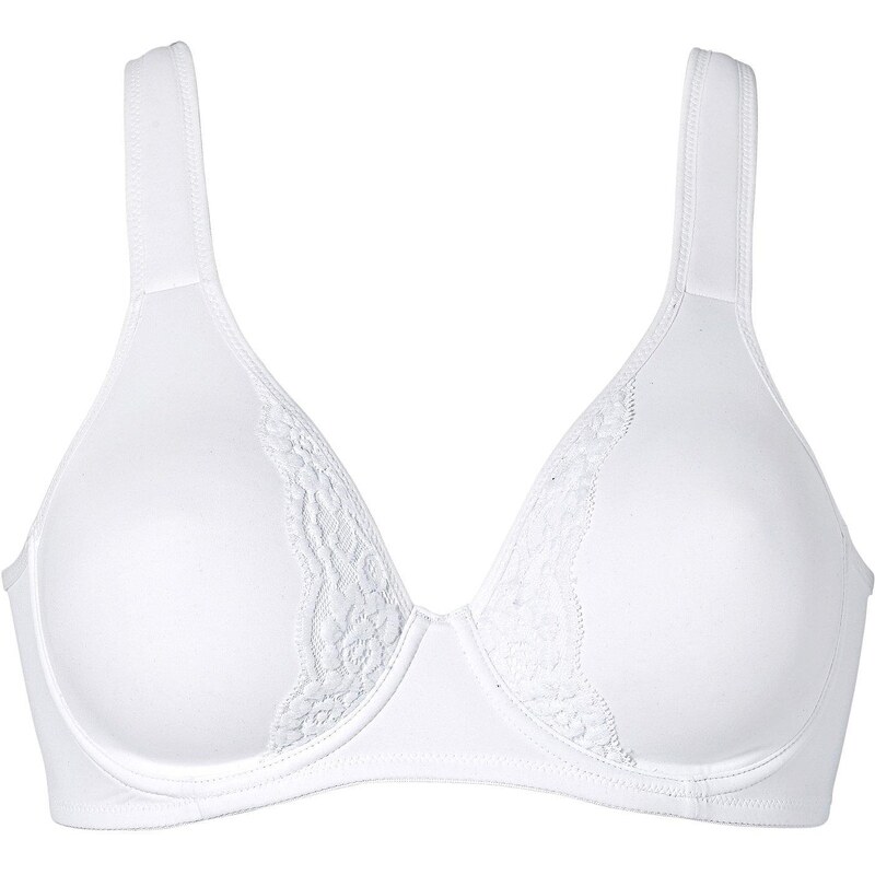 bonprix Podprsenka minimizer s vystuženými ramienkami, farba biela 44731512