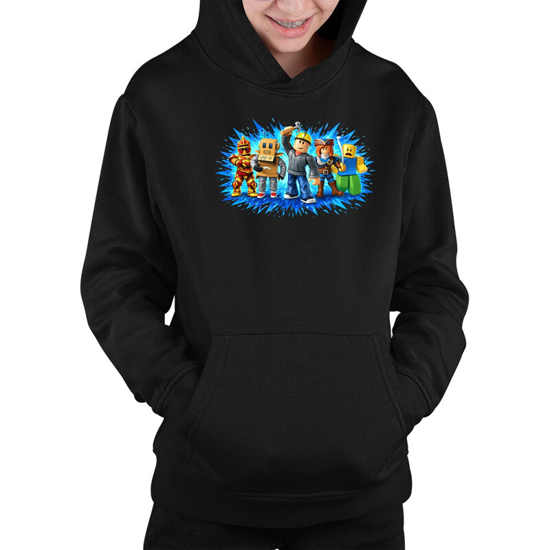 Garibald Partia – pre fanúšikov hry Roblox - detská mikina s kapucňou 67409836