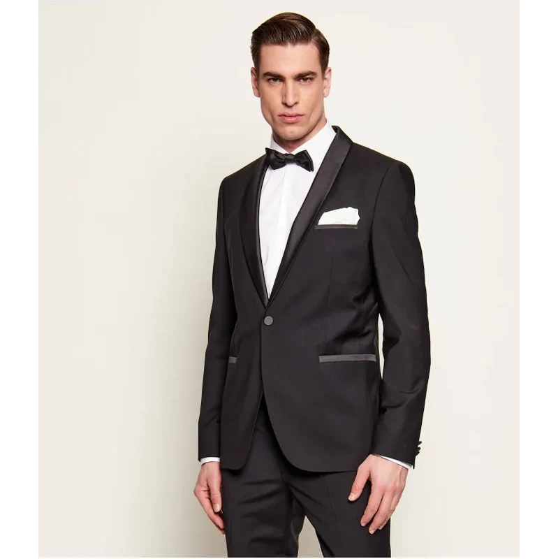 HUGO vlnená sako arti224e1x | slim fit 43427693