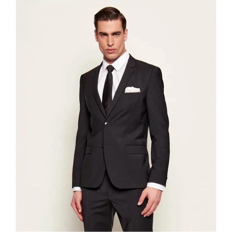 HUGO vlnená sako artim204x | slim fit 46496826