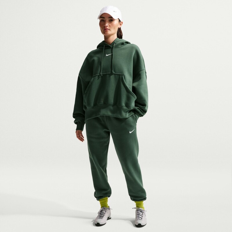 Nike W SPW Phoenix Fleece M-R Sweatpants GREEN 67410437