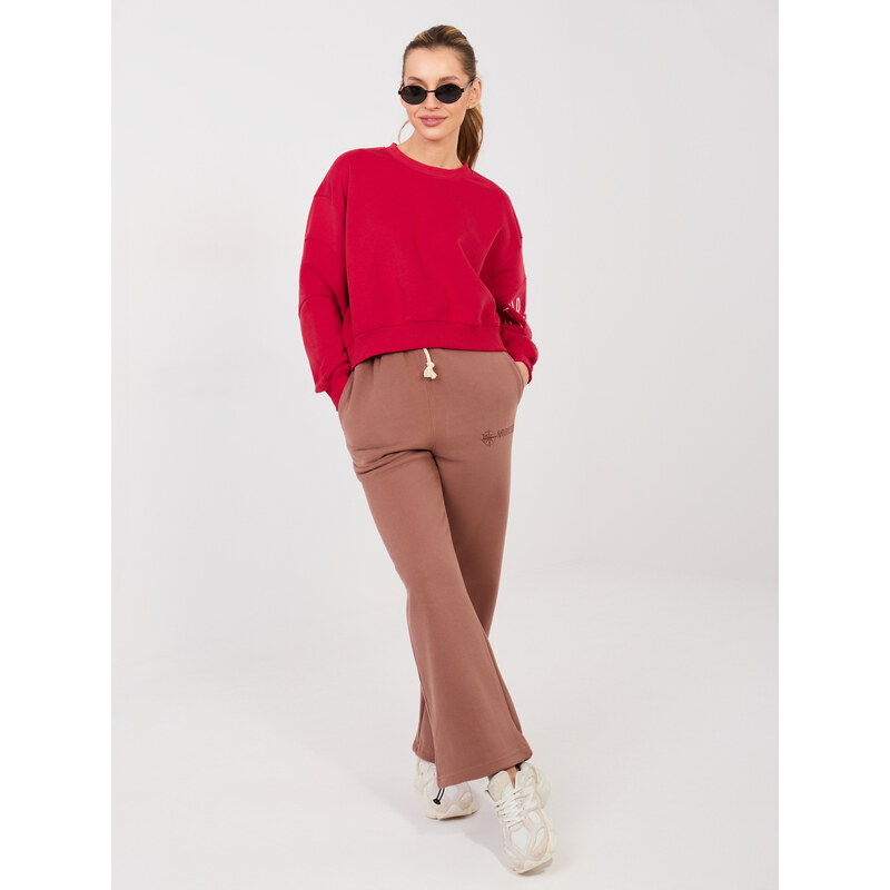 Factory Price Hnedé tepláky Natural Side 67428161