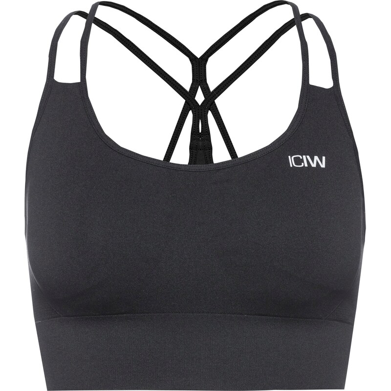 ICANIWILL Športová podprsenka Define čierna / biela 67414604