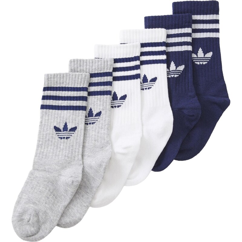 ADIDAS ORIGINALS Ponožky námornícka modrá / sivá melírovaná / biela 67414695
