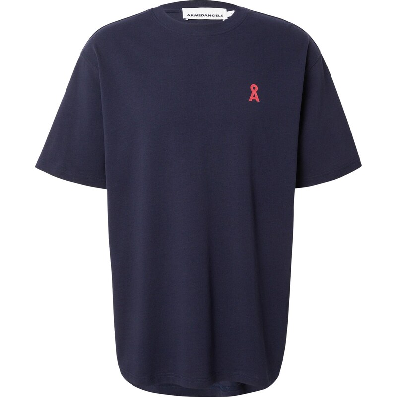 ARMEDANGELS Tričko MAARKOS CHANGES tmavomodrá / tmavočervená 67414728