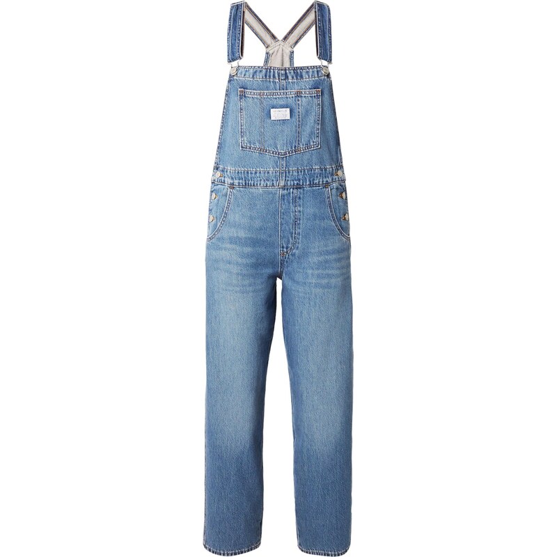 LEVIS Rifle na traky Vintage Denim Overalls modrá denim 67414751