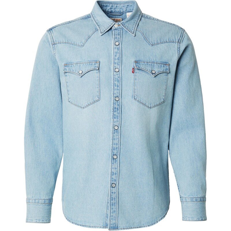 LEVIS Košeľa Barstow Western Standard Fit Shirt svetlomodrá 67414753