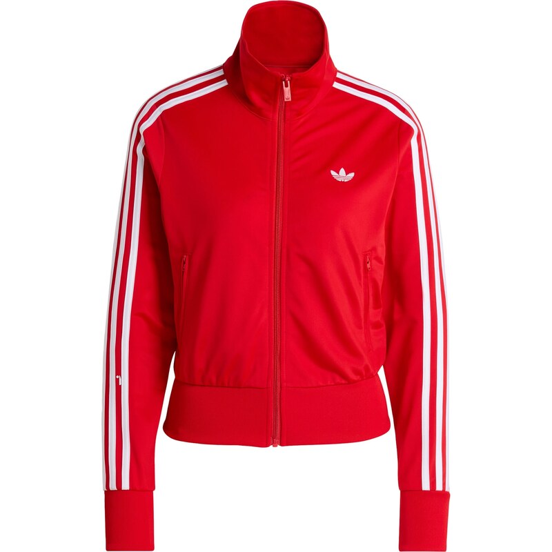 ADIDAS ORIGINALS Tepláková bunda Firebird Classic červená / biela 67414787