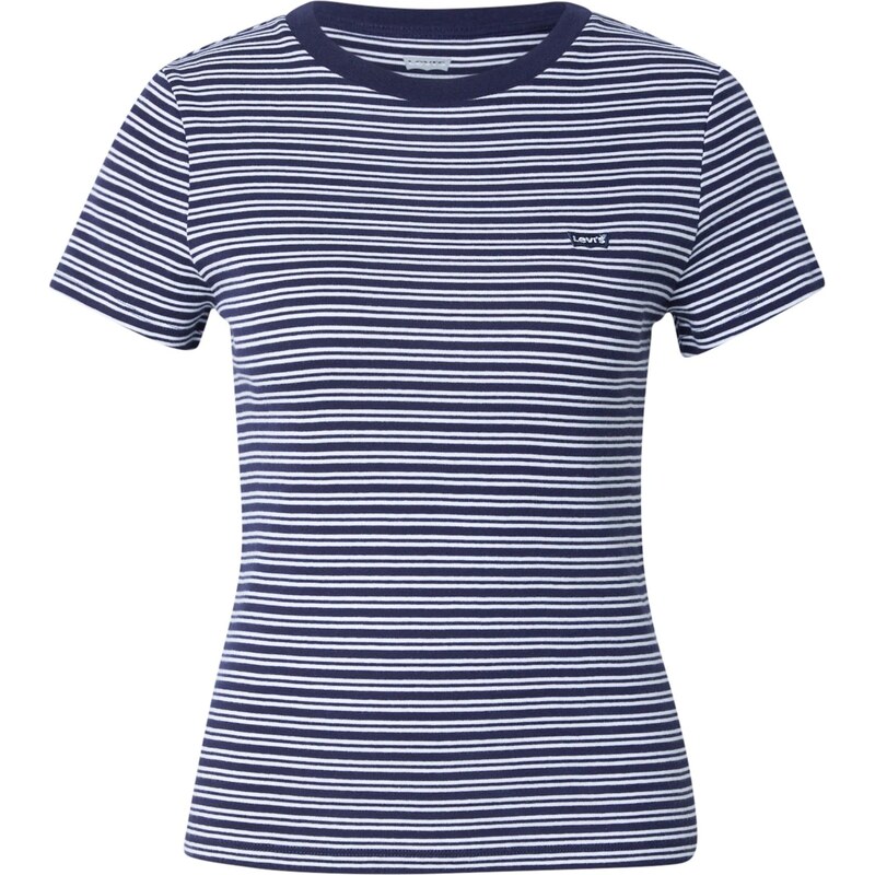 LEVIS Tričko Essential námornícka modrá / biela 67414800