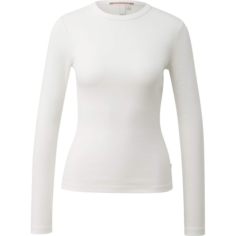 QS Tričko prírodná biela 67414823