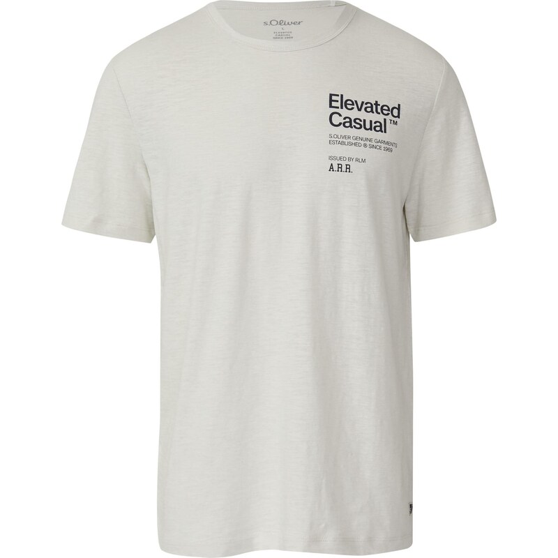 s.Oliver Tričko krémová / čierna 67414828