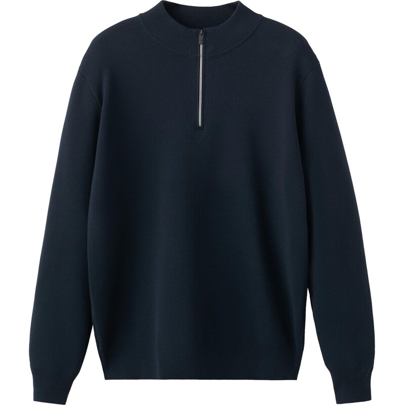 MANGO MAN Sveter Luxusp námornícka modrá 67414867