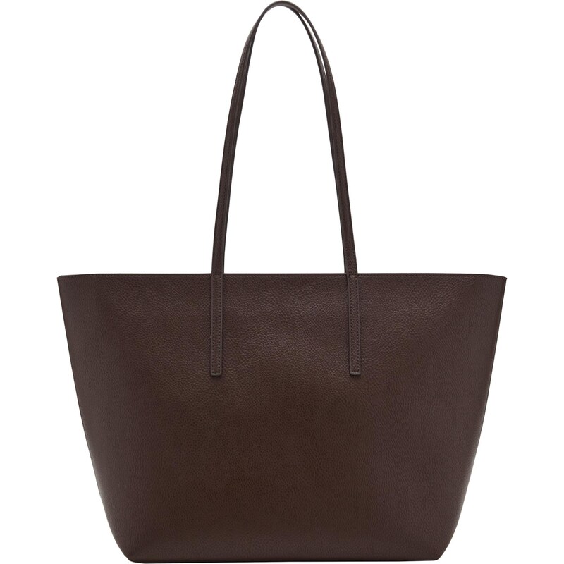 MANGO Shopper MARIBEL2 čokoládová 67414873