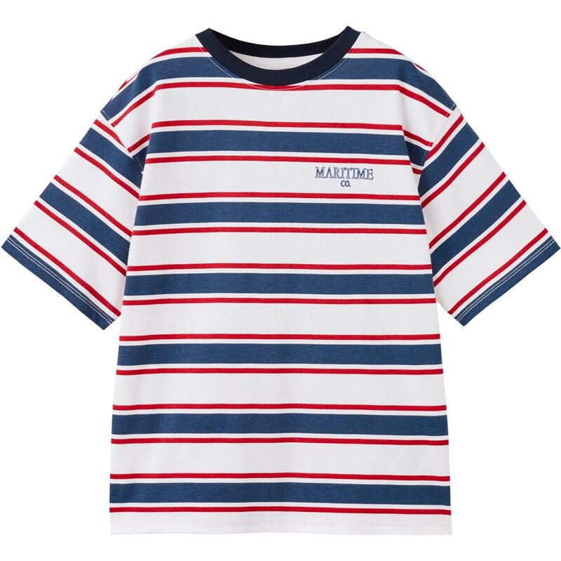 MANGO KIDS Tričko MARITIM námornícka modrá / červená / biela 67414920