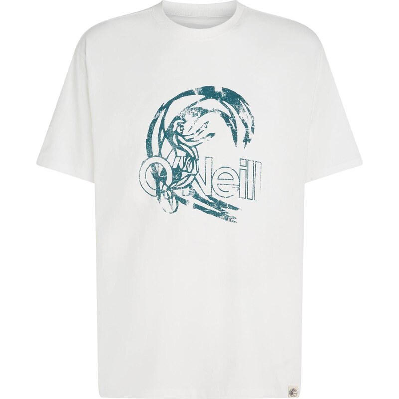 ONEILL Tričko Circle Surfer tmavozelená / biela 67414936