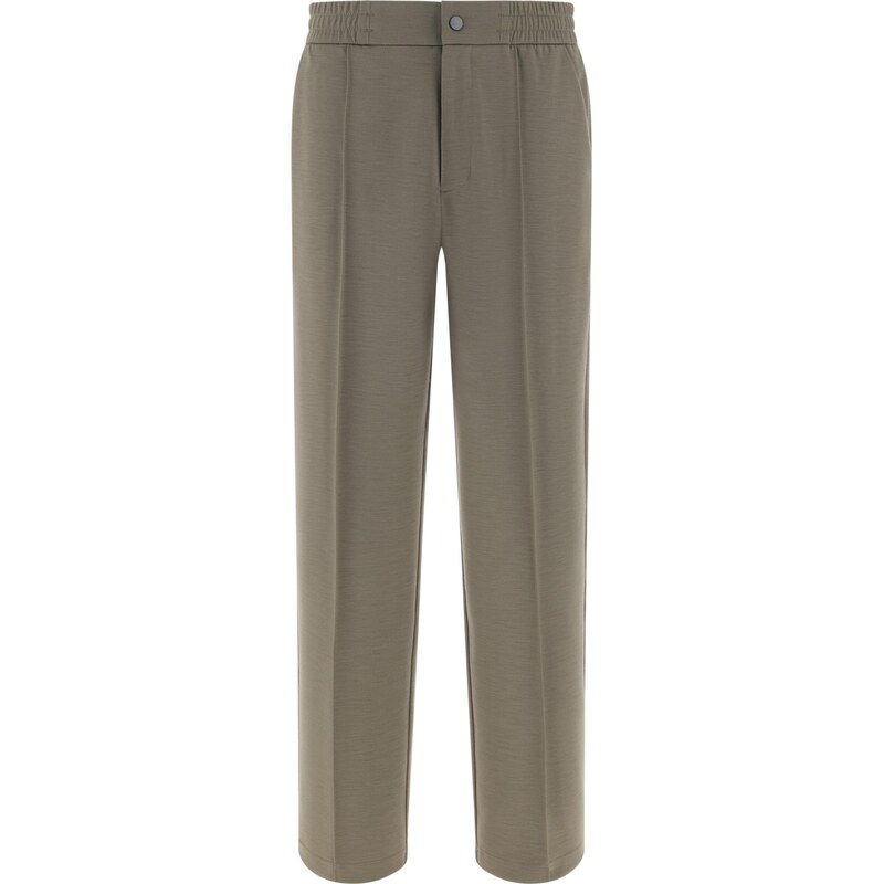 Boggi Milano Nohavice s pukmi Wooltech farby bahna 67414970