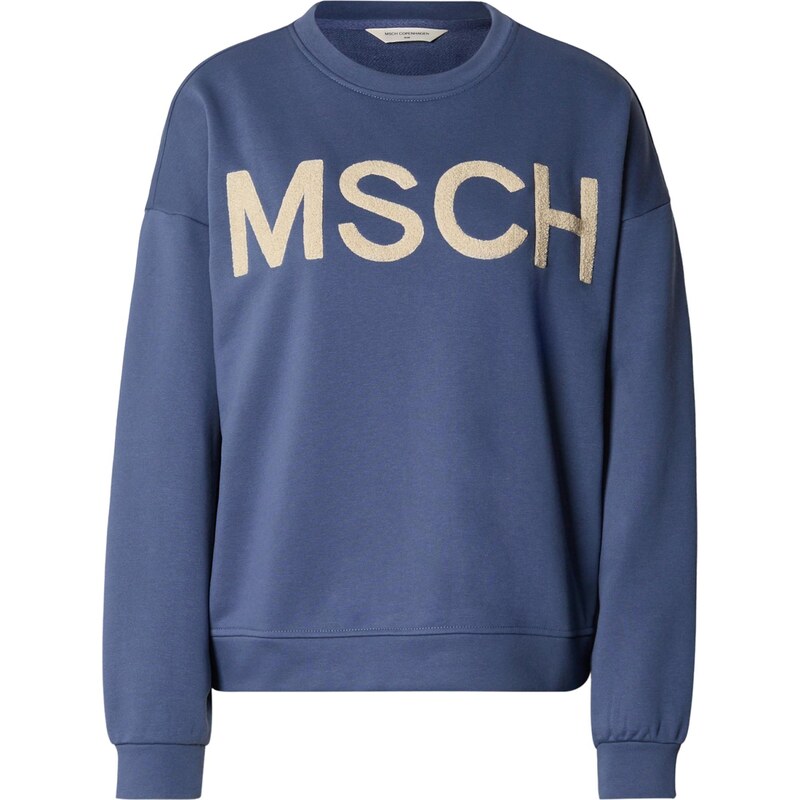 MSCH COPENHAGEN Mikina Mela Briena svetlobéžová / zafírová 67415000