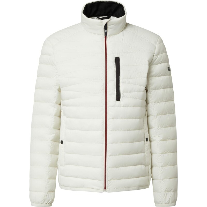 s.Oliver Prechodná bunda svetlosivá / čierna 67415024