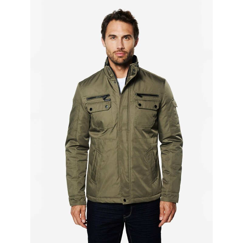 KOROSHI Prechodná bunda olivová 67415058