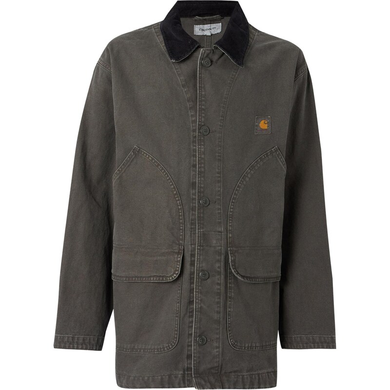 Carhartt WIP Prechodná bunda Prescott olivová / čierna 67415110