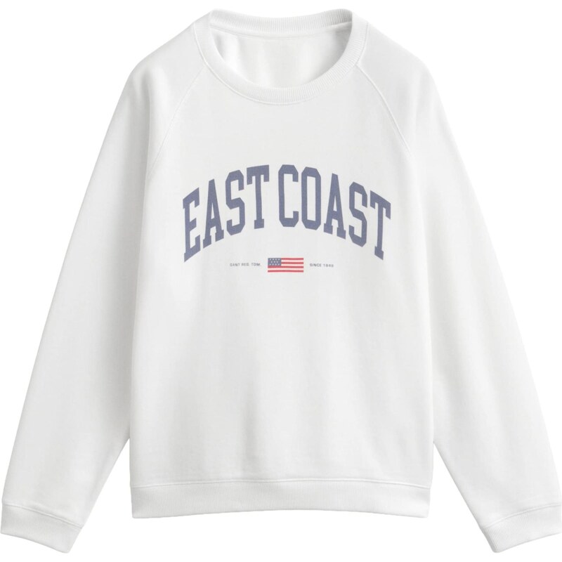 GANT Sveter námornícka modrá / svetločervená / biela 67415124