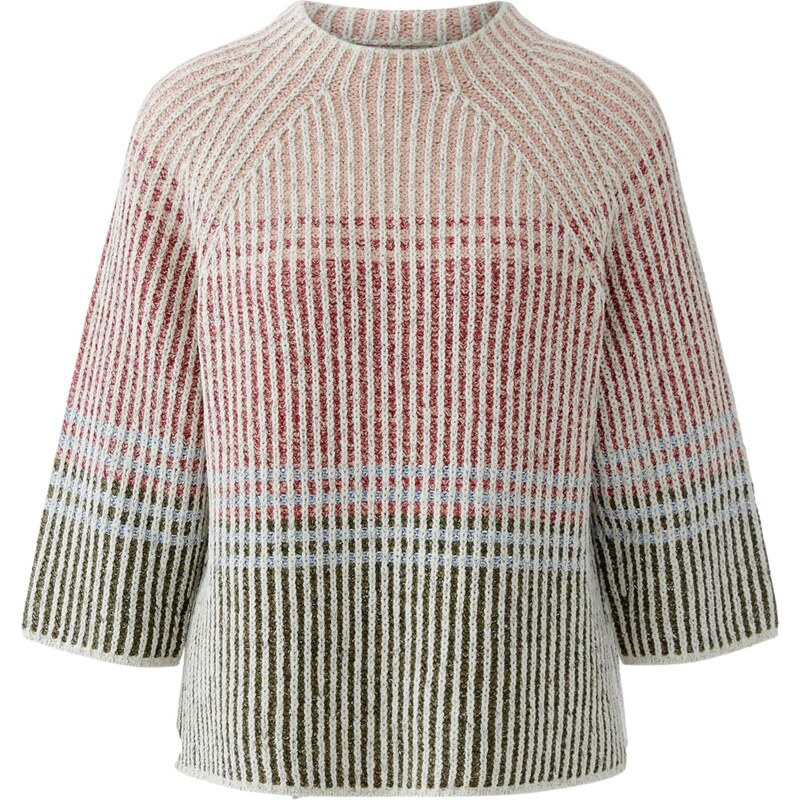 OUI Sveter béžová / zelená / červená 67415158