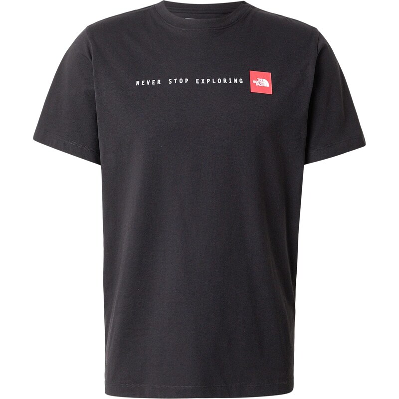 THE NORTH FACE Tričko NEVER STOP EXPLORING červená / čierna / biela 67415236