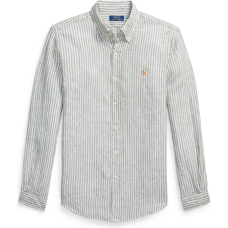 Polo Ralph Lauren Košeľa olivová / biela 67415319