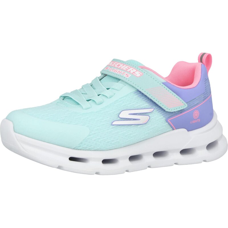 SKECHERS Tenisky GLIDE-STEP LIGHTS mätová / levanduľová / svetloružová 67415350
