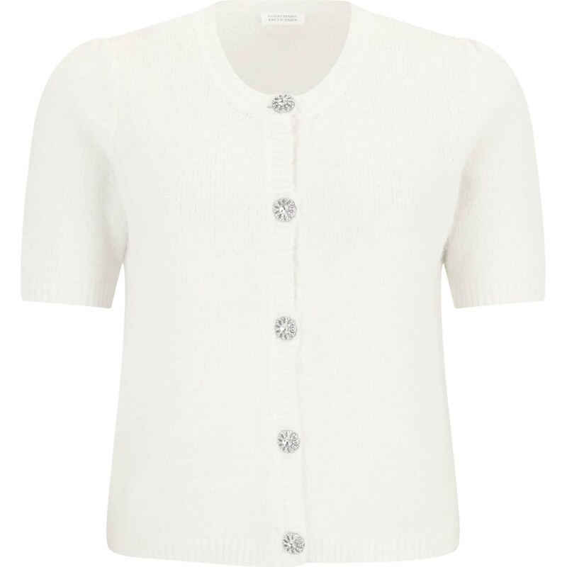 Guido Maria Kretschmer Curvy Kardigán Marle šedobiela 67415402