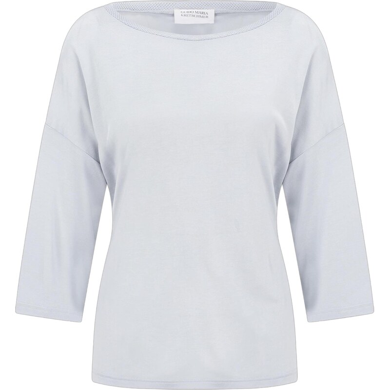 Guido Maria Kretschmer Women Tričko Shari pastelovo modrá 67415424