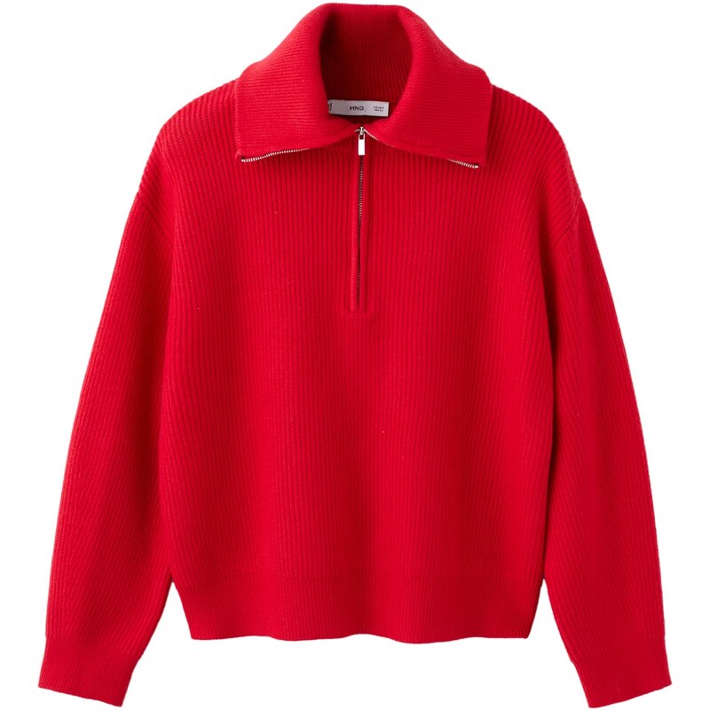 MANGO Sveter RIZON červená 67415304