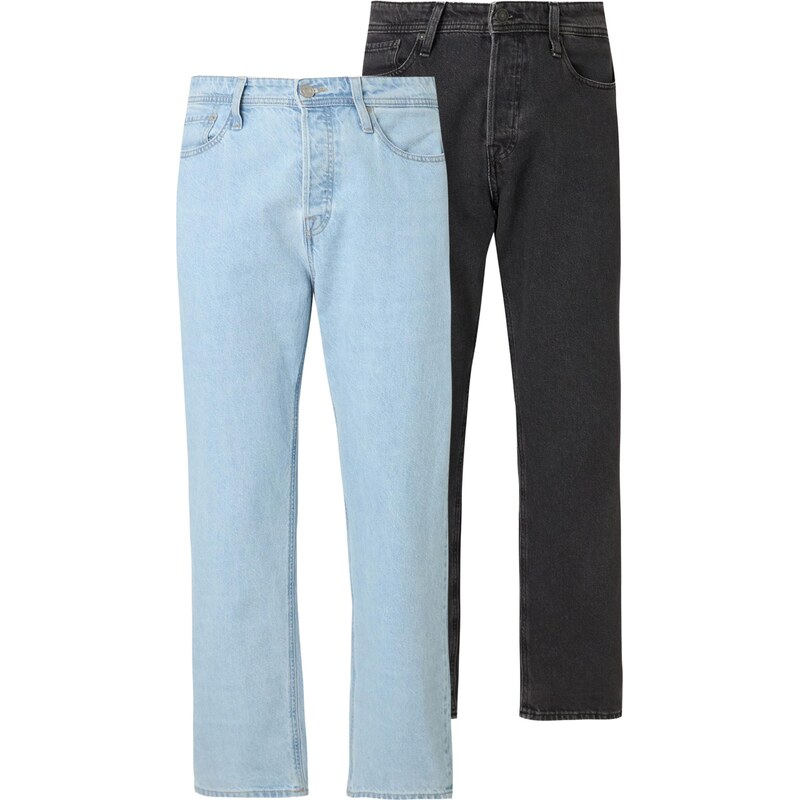 JACK & JONES Džínsy JJICHRIS JJORIGINAL svetlomodrá / čierny denim 67415469