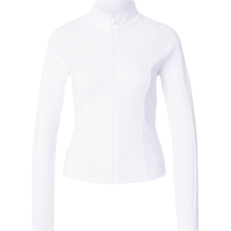 EA7 Emporio Armani Tepláková bunda modrozelená / kamenná / biela 67415515