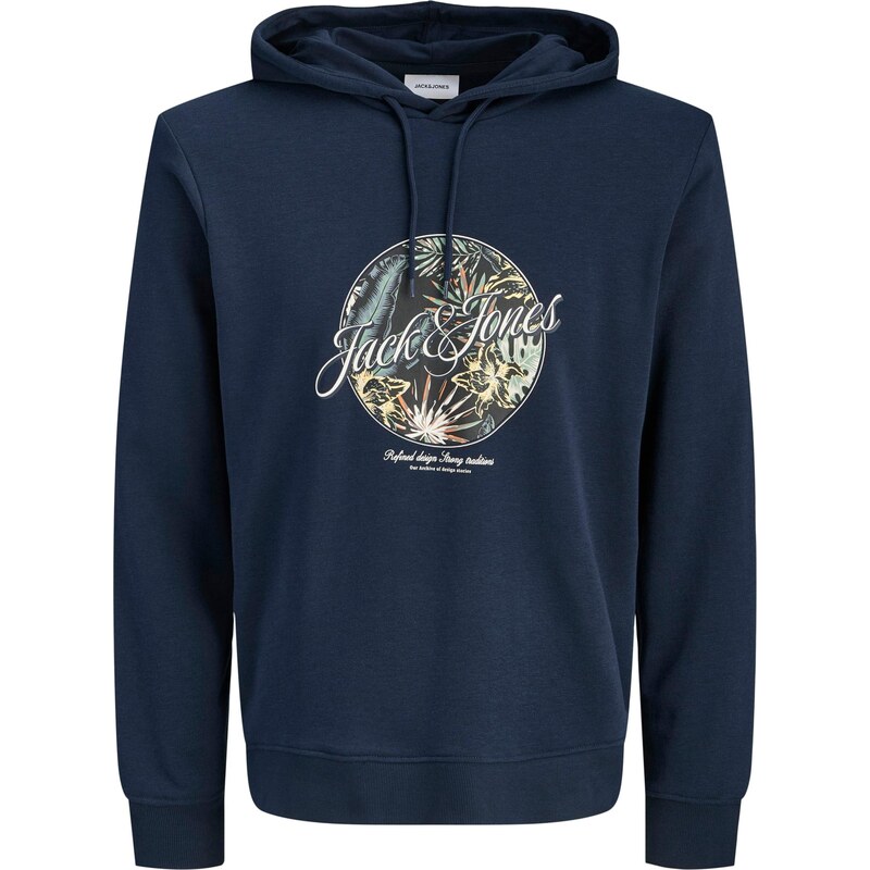 JACK & JONES Mikina JJHONOLULU námornícka modrá / svetložltá / čierna 67415512