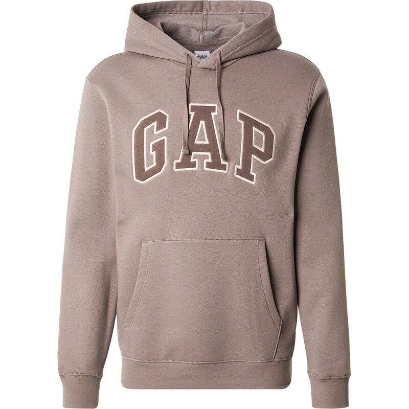 GAP Mikina HERITAGE krémová / hnedá / brokátová 67415528