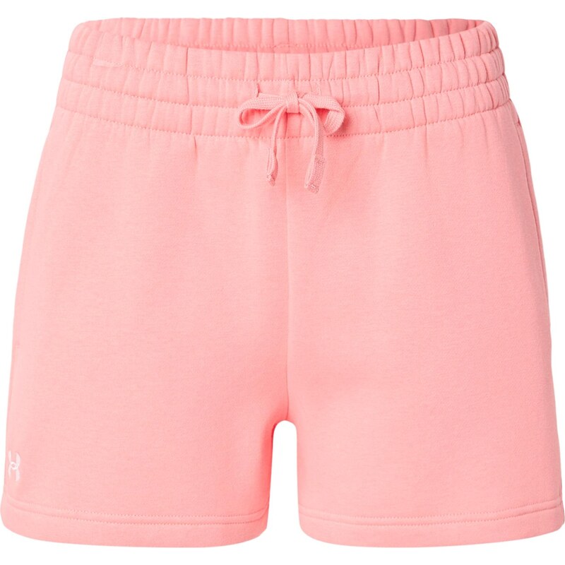 UNDER ARMOUR Športové nohavice Rival pitaya / biela 67415562