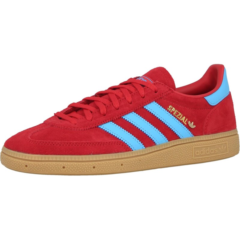 ADIDAS ORIGINALS Nízke tenisky HANDBALL SPEZIAL azúrová / červená 67415588