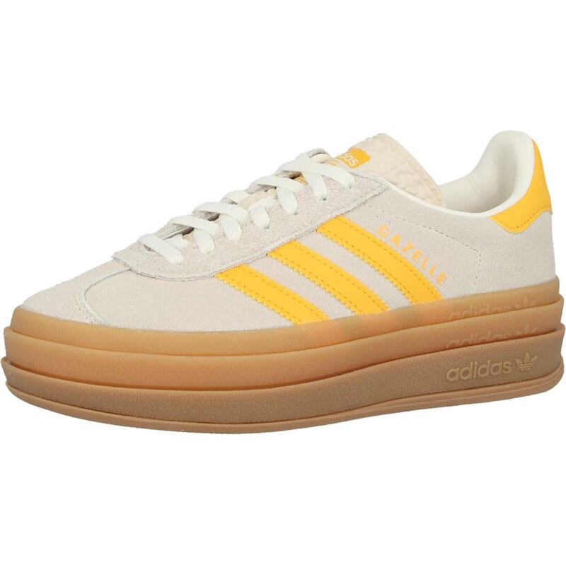 ADIDAS ORIGINALS Tenisky GAZELLE BOLD žltá / šedobiela 67416596