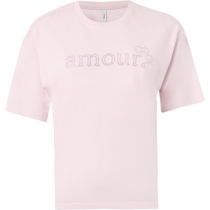 ONLY Tričko ONLRHINE ružová 67416579