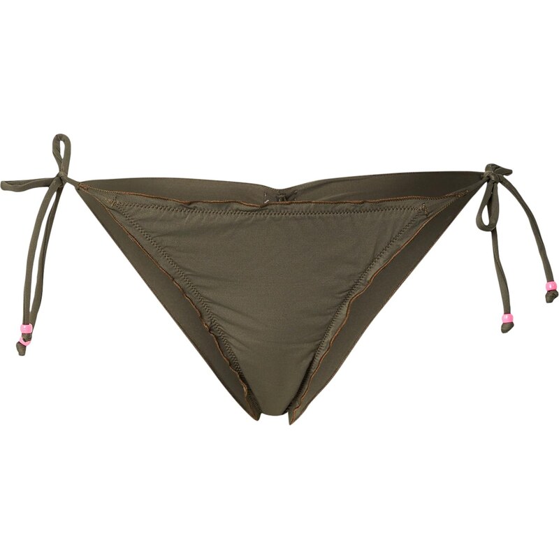 Banana Moon Bikinové nohavičky kaki / ružová 67416649